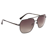 Equal Square Sunglasses with Green Gradient Lens for Unisex