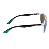 Equal Square Sunglasses with Blue Lens for Unisex
