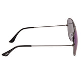 Equal Aviator Sunglasses with Blue Lens for Unisex