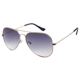 Equal Aviator Sunglasses with Navi Green Lens for Unisex
