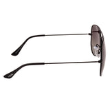 Equal Aviator Sunglasses with Green Lens for Unisex