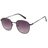 Equal Square Sunglasses with Purple Lens for Unisex
