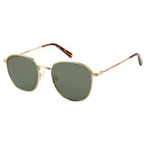 Equal Square Sunglasses with Green Lens for Unisex