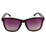 Equal Wayfarer Sunglasses with Purple Lens for Women