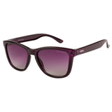 Equal Wayfarer Sunglasses with Purple Lens for Women