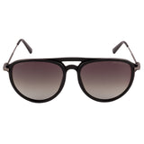 Equal Aviator Sunglasses with Grey Lens for Unisex
