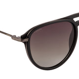 Equal Aviator Sunglasses with Grey Lens for Unisex