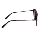 Equal Aviator Sunglasses with Grey Lens for Unisex