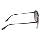 Equal Square Sunglasses with Blue Lens for Unisex
