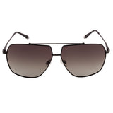 Equal Square Sunglasses with Green Gradient Lens for Unisex