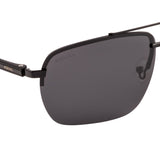 Equal Square Sunglasses with Grey Lens for Unisex
