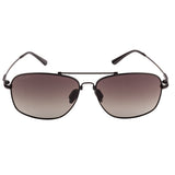 Equal Square Sunglasses with Green Gradient Lens for Unisex