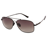 Equal Square Sunglasses with Green Gradient Lens for Unisex