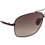 Equal Square Sunglasses with Green Gradient Lens for Unisex