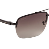 Equal Square Sunglasses with Black Lens for Unisex