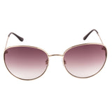 Xpres Oval Sunglasses with Green Gradient Lens for Women