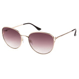 Xpres Oval Sunglasses with Green Gradient Lens for Women