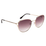 Xpres Oval Sunglasses with Green Gradient Lens for Women
