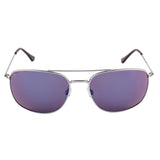 Xpres Rectangle Sunglasses with Blue Lens for Unisex