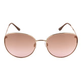 Xpres Oval Sunglasses with Pink Lens for Women