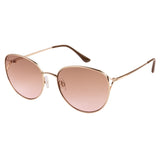 Xpres Oval Sunglasses with Pink Lens for Women