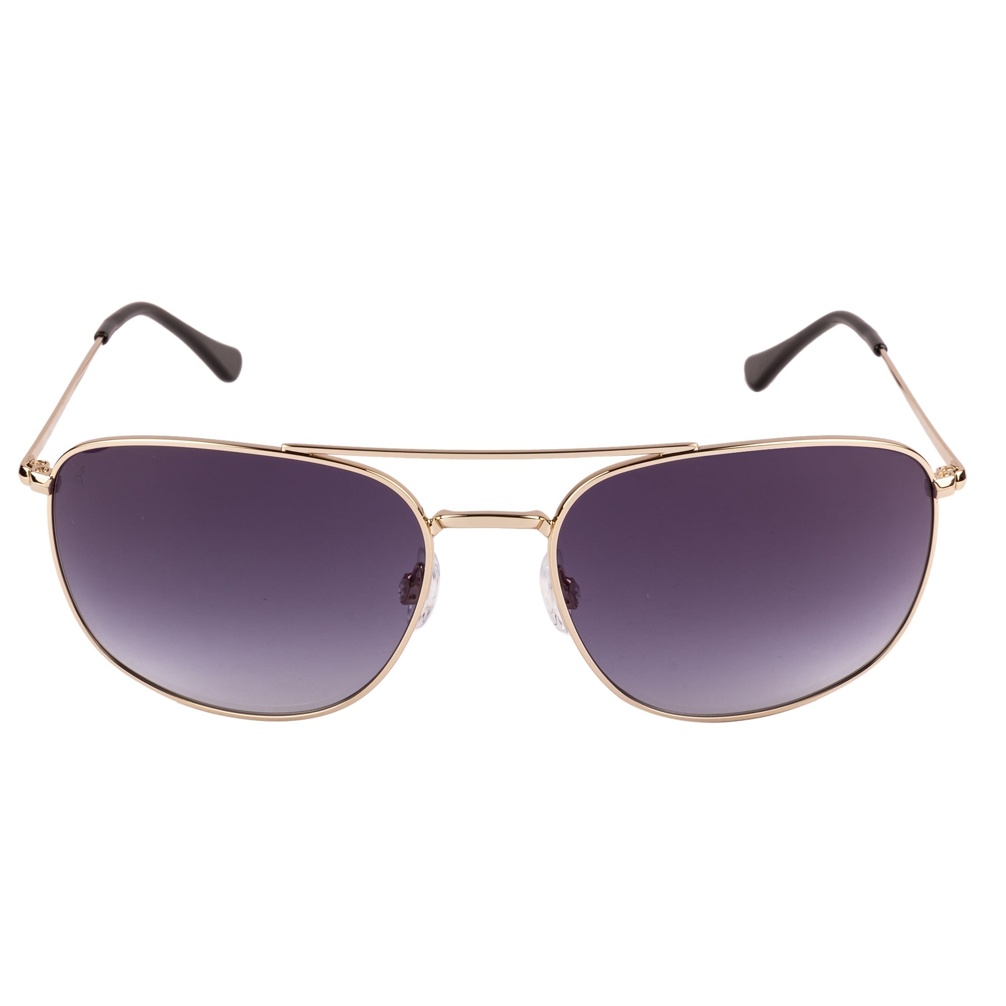 Xpres Rectangle Sunglasses with Blue Lens for Unisex