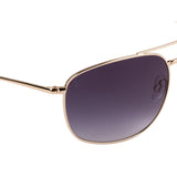 Xpres Rectangle Sunglasses with Blue Lens for Unisex
