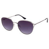 Xpres Oval Sunglasses with Blue Lens for Women