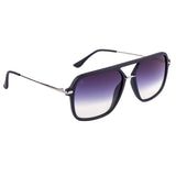 Xpres Square Sunglasses with Blue Lens for Unisex