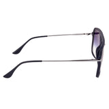 Xpres Square Sunglasses with Blue Lens for Unisex