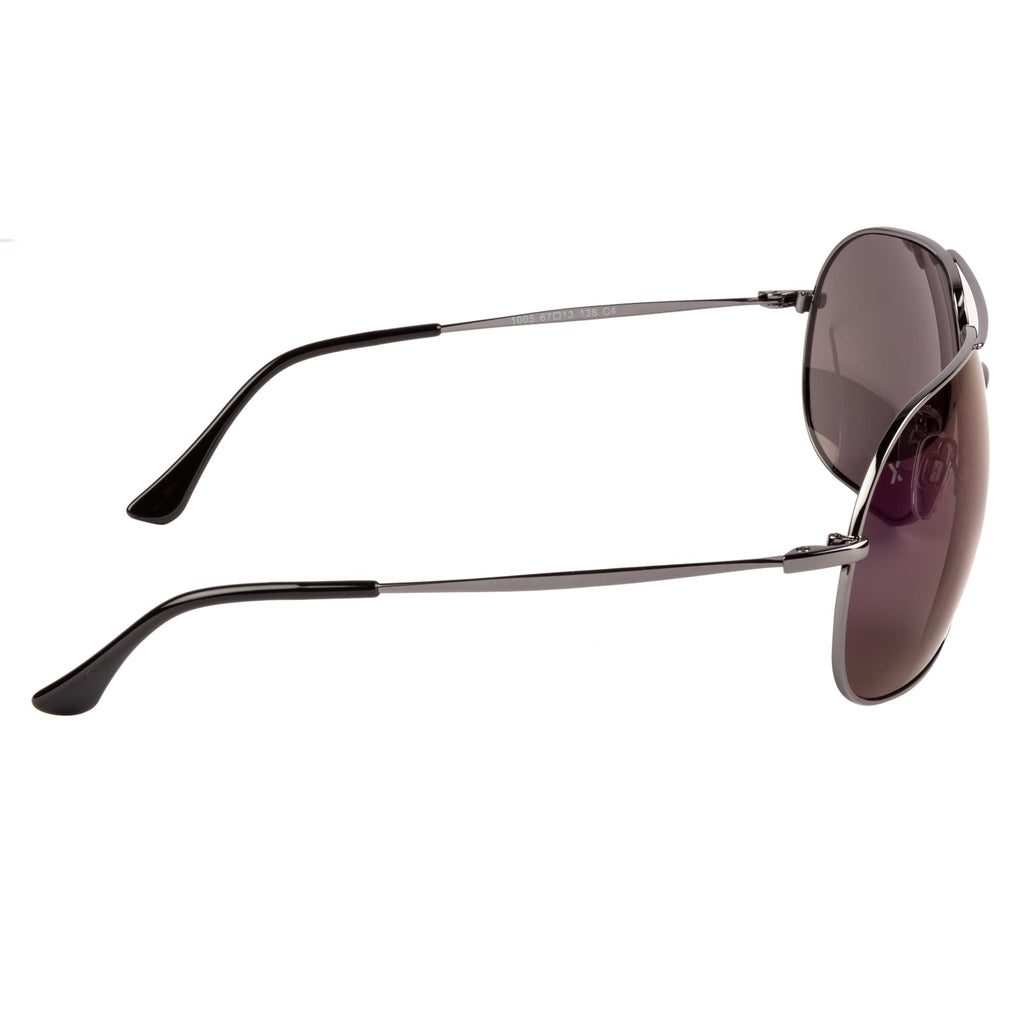Xpres Oversized Sunglasses with Black Lens for Unisex