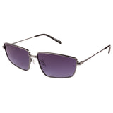 Xpres Rectangle Sunglasses with Blue Lens for Women