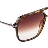 Xpres Square Sunglasses with Brown Lens for Unisex