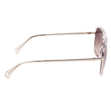 Xpres Square Sunglasses with Yellow Gradient Lens for Unisex