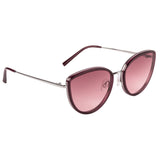 Xpres Cat-Eye Sunglasses with Dark Pink Lens for Women
