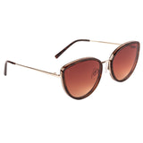 Xpres Cat-Eye Sunglasses with Brown Lens for Women