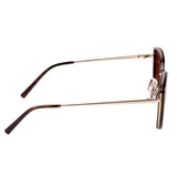 Xpres Cat-Eye Sunglasses with Brown Lens for Women