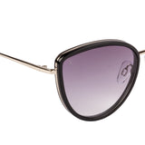 Xpres Cat-Eye Sunglasses with Blue Lens for Women