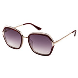 Xpres Oversized Sunglasses with Blue Lens for Women