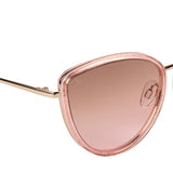 Xpres Cat-Eye Sunglasses with Pink Lens for Women