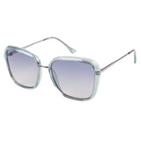 Xpres Square  Sunglasses with Blue Lens for Women