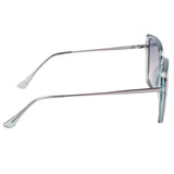 Xpres Square  Sunglasses with Blue Lens for Women