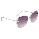 Xpres Oversized Sunglasses with Grey Lens for Women