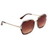 Xpres Oversized Sunglasses with Brown Lens for Women