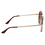 Xpres Oversized Sunglasses with Brown Lens for Women