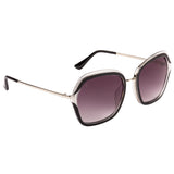 Xpres Oversized Sunglasses with Purple Lens for Women