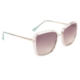 Xpres Square  Sunglasses with Grey Lens for Women