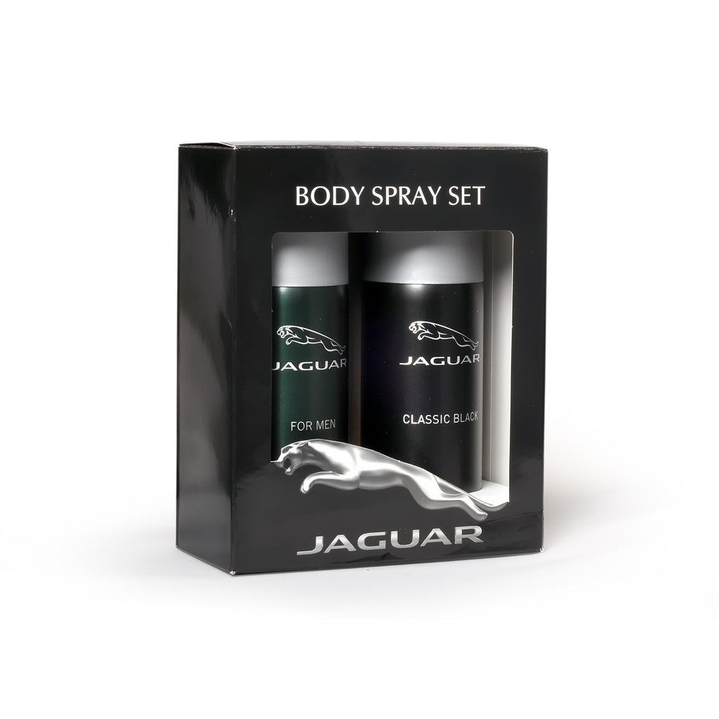 Jaguar Classic Black + For Men Deo Combo Set - Pack of 2