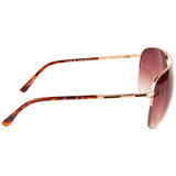KENNETH COLE Aviator Sunglass with brown  lens for Women