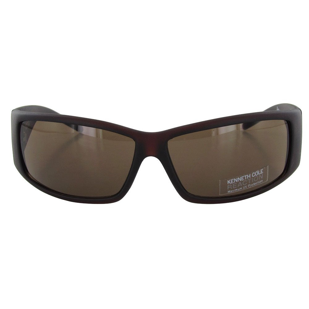 KENNETH COLE Rectangular Sunglass with BROWN lens for Men